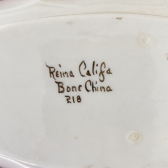 Reina Califa Bone China Planter 218 Vintage - Picture 5 of 9